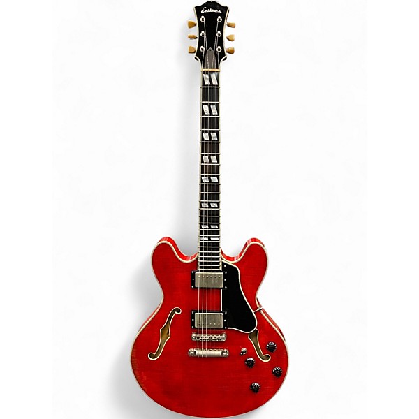 Used Eastman T59/V-RD Antique Red Hollow Body Electric Guitar