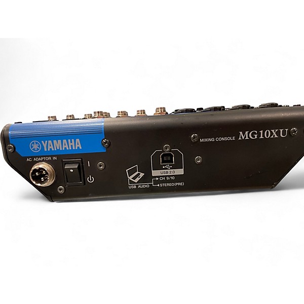Used Yamaha MG10XU 10 Channel Mixer with Effects Unpowered Mixer