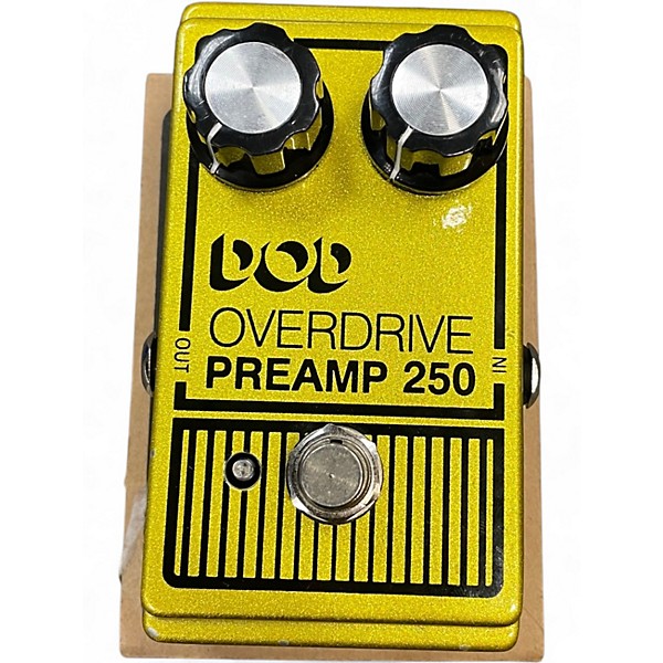 Used DOD Analog Overdrive Preamp 250 Effect Pedal