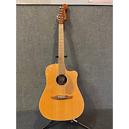 Used Fender Redondo Player Natural Acoustic Electric Guitar