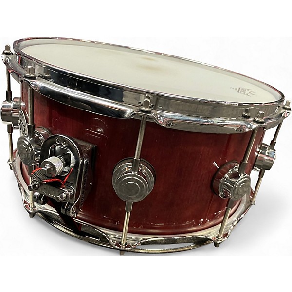 Used DW 14X6.5 COLLECTORS PURPLE HEARTWOOD Drum