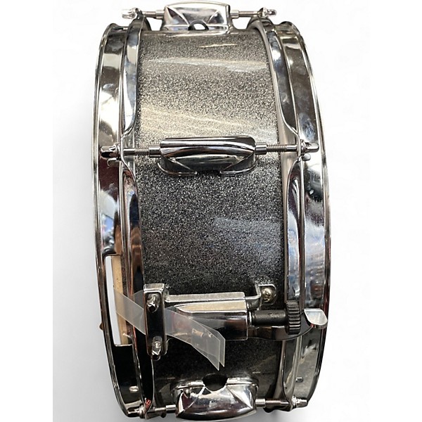 Used TAMA 13X5 Club Jam Snare Silver Sparkle Drum