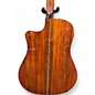 Used Fender CD220CE Natural Acoustic Guitar