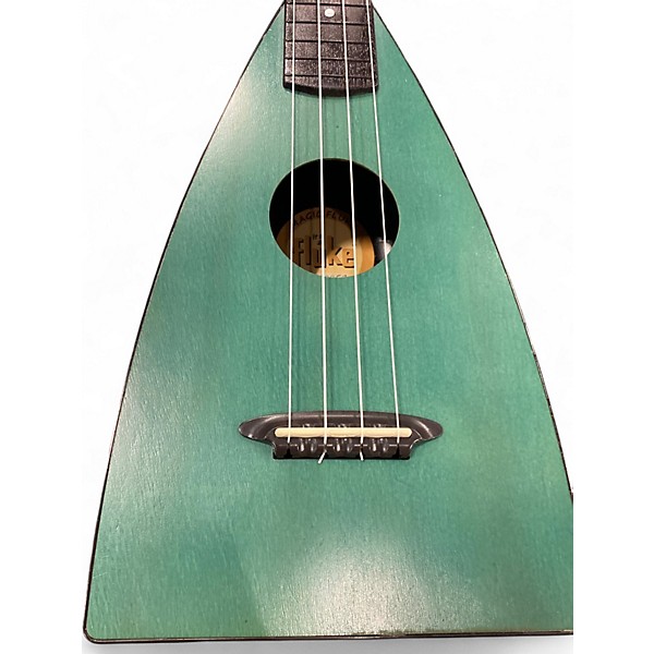 Used Fluke Magic Fluke Green Ukulele