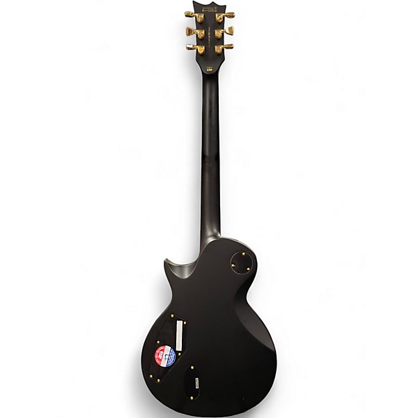 Used 2024 Ltd EC-1000 Satin Black Solid Body Electric Guitar