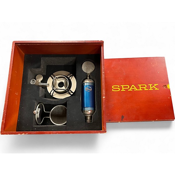Used Blue Spark Limited Edition Blue Condenser Microphone