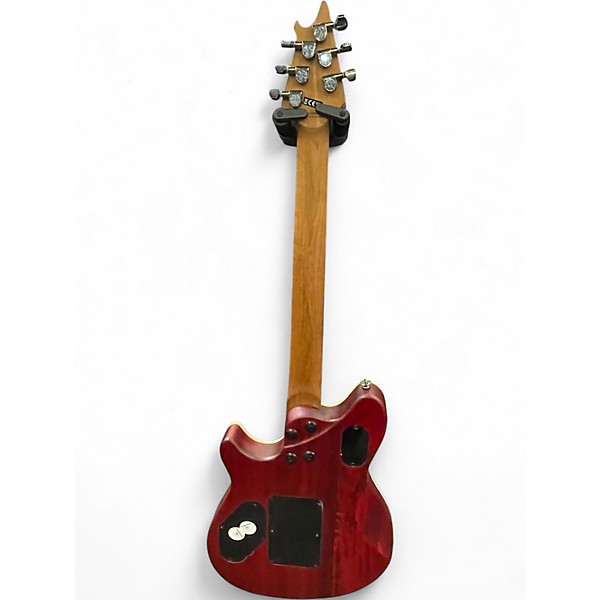 Used EVH Wolfgang Standard EXOTIC POPLAR BURL BAKED Solid Body Electric Guitar