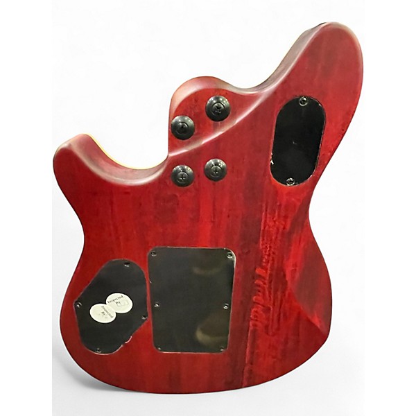 Used EVH Wolfgang Standard EXOTIC POPLAR BURL BAKED Solid Body Electric Guitar
