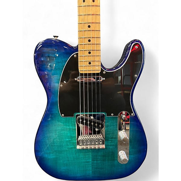 Used Fender Player Plus Telecaster Blue Burst Solid Body Electric Guitar