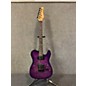 Used Schecter Guitar Research Diamond Series PT Standard Purple Burst Burl Solid Body Electric Guitar thumbnail