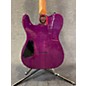 Used Schecter Guitar Research Diamond Series PT Standard Purple Burst Burl Solid Body Electric Guitar