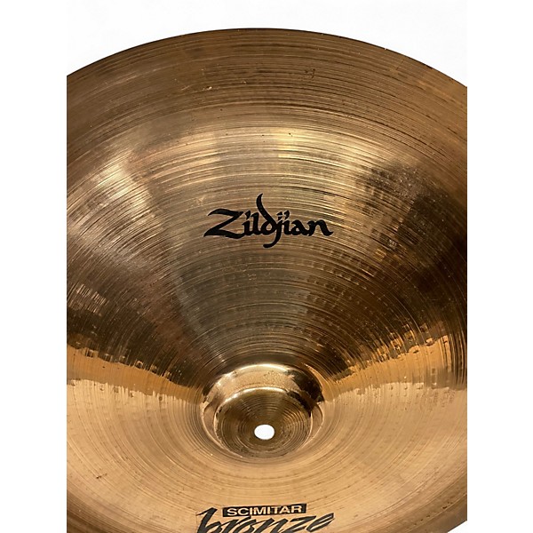 Used Zildjian 18in scimitar bronze china boy Cymbal