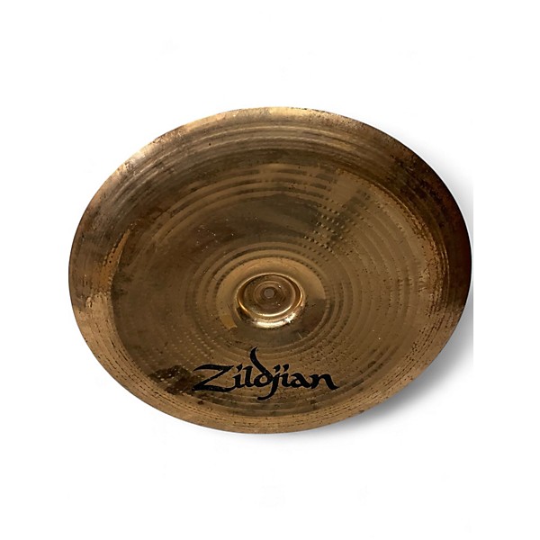 Used Zildjian 18in scimitar bronze china boy Cymbal