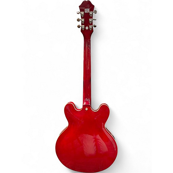 Used Epiphone Dot Hot Rod Red Hollow Body Electric Guitar