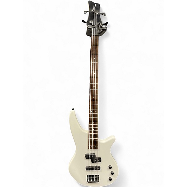 Used Jackson JS2 Spectra Snow White Electric Bass Guitar