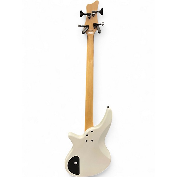 Used Jackson JS2 Spectra Snow White Electric Bass Guitar