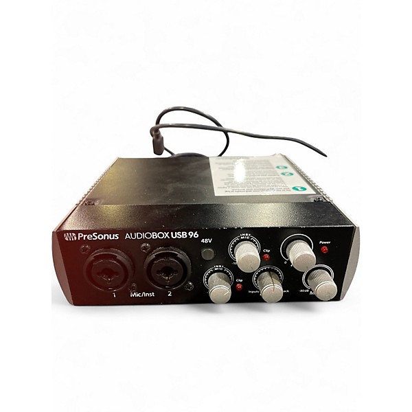 Used PreSonus AUDIOBOX USB96 Audio Interface