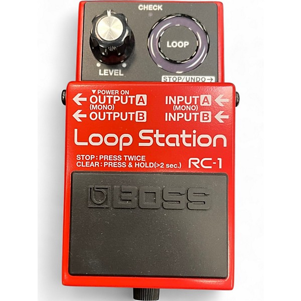 Used BOSS RC1 Loop Station Pedal