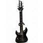 Used Schecter Guitar Research Omen 7 Left Handed Black Solid Body Electric Guitar thumbnail