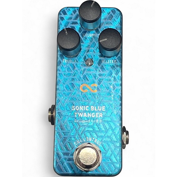 Used One Control SONIC BLUE TWANGER BFJ SERIES Effect Pedal