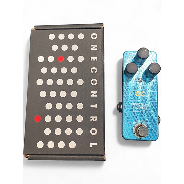 Used One Control SONIC BLUE TWANGER BFJ SERIES Effect Pedal