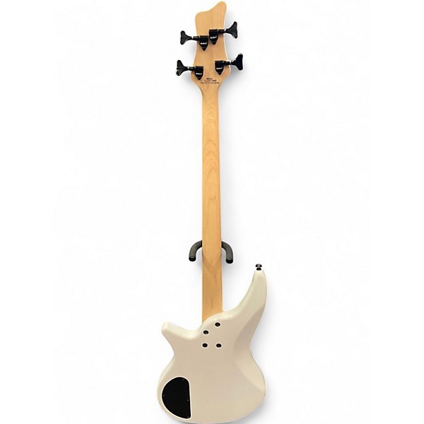 Used Jackson JS2 Spectra  Snow White Electric Bass Guitar
