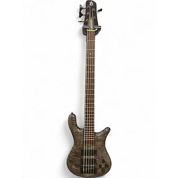 Used Spector NS5 USA 5 String Faded black Electric Bass Guitar
