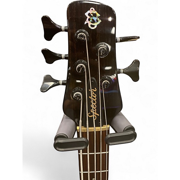 Used Spector NS5 USA 5 String Faded black Electric Bass Guitar