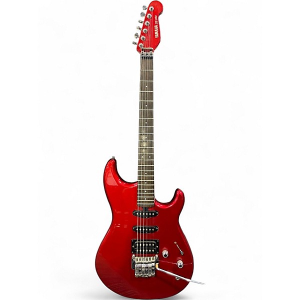 Used Yamaha SE 350 Candy Apple Red Solid Body Electric Guitar