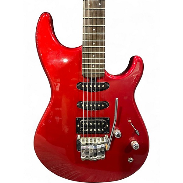 Used Yamaha SE 350 Candy Apple Red Solid Body Electric Guitar