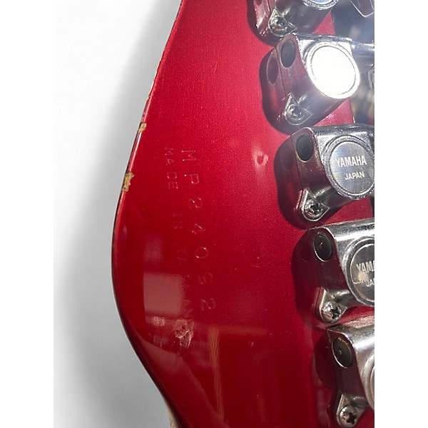 Used Yamaha SE 350 Candy Apple Red Solid Body Electric Guitar