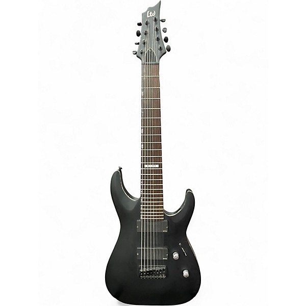 Used ESP ltd h308 Flat Black Solid Body Electric Guitar