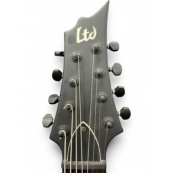 Used ESP ltd h308 Flat Black Solid Body Electric Guitar