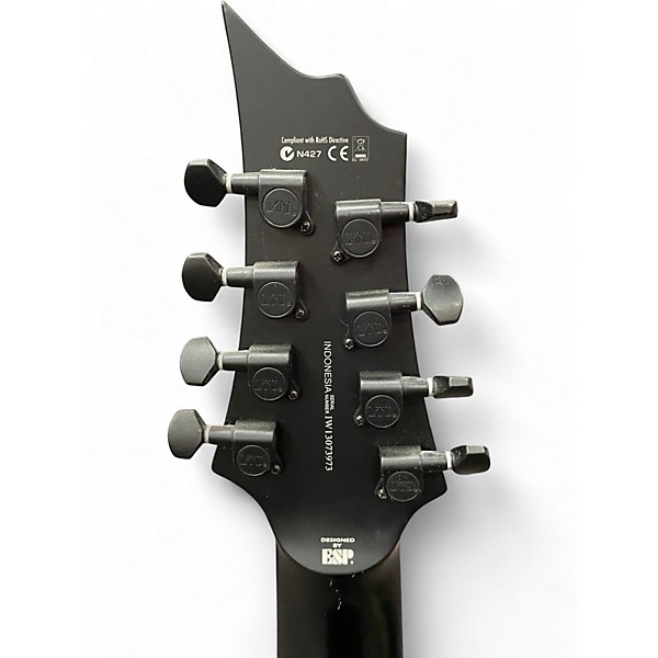 Used ESP ltd h308 Flat Black Solid Body Electric Guitar