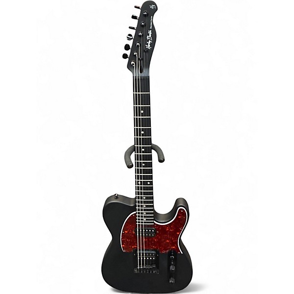Used Harley Benton TELECATSER BLACK Solid Body Electric Guitar
