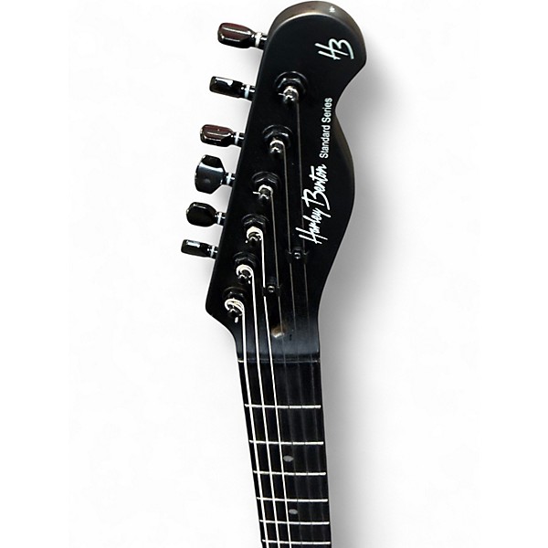 Used Harley Benton TELECATSER BLACK Solid Body Electric Guitar
