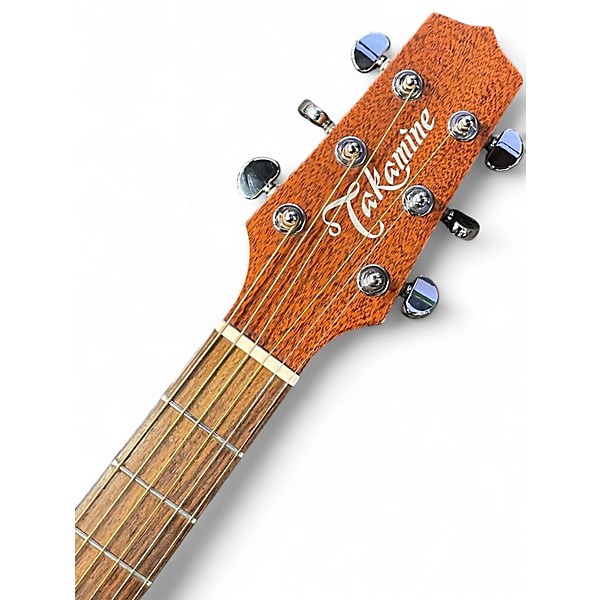 Used Takamine P2DC Pro Series 2 Natural Acoustic Electric Guitar