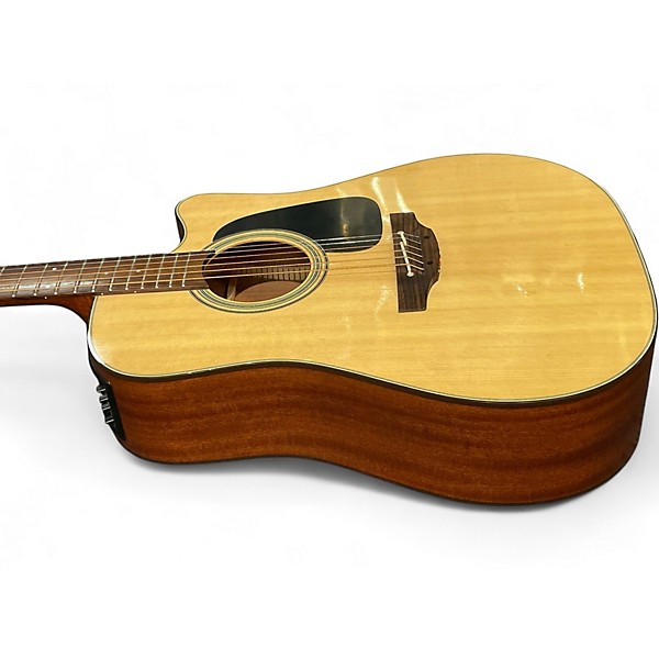 Used Takamine P2DC Pro Series 2 Natural Acoustic Electric Guitar