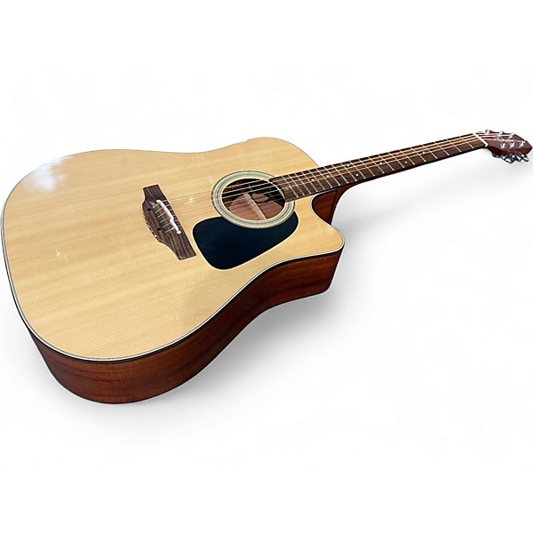 Used Takamine P2DC Pro Series 2 Natural Acoustic Electric Guitar