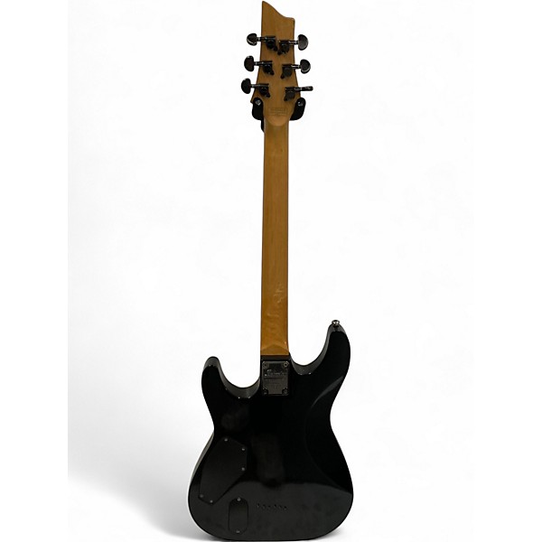 Used Schecter Guitar Research C1 Standard Black Solid Body Electric Guitar