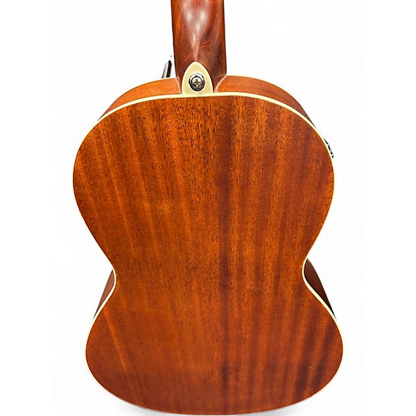 Used Ibanez PNB12E-OPN Open Pore Natural Acoustic Bass Guitar