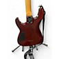 Used Schecter Guitar Research Gryphon Limited Edition Trans Crimson Red Solid Body Electric Guitar