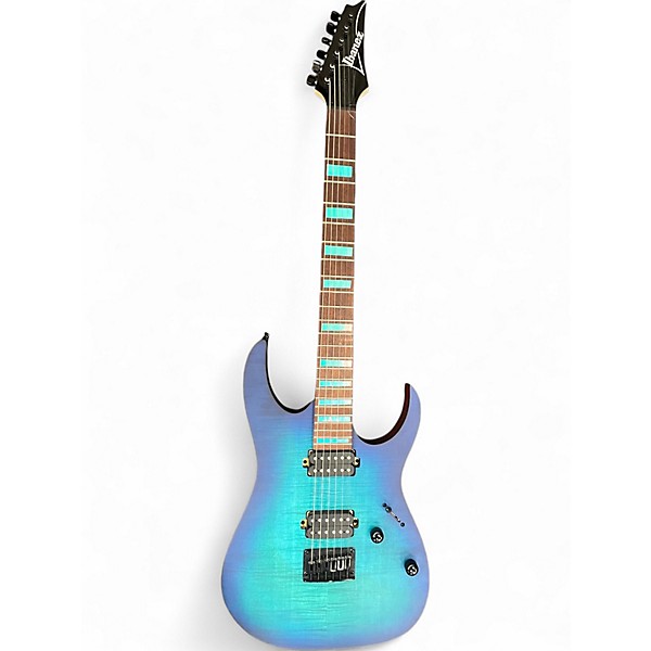 Used Ibanez RG6003FM Blue Burst Solid Body Electric Guitar