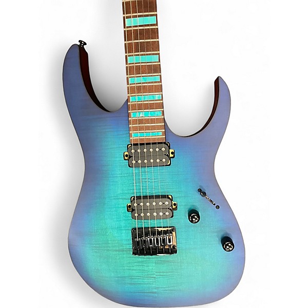 Used Ibanez RG6003FM Blue Burst Solid Body Electric Guitar