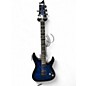 Used Schecter Guitar Research Omen elite See-Thru Blue Burst Solid Body Electric Guitar thumbnail