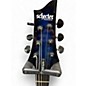 Used Schecter Guitar Research Omen elite See-Thru Blue Burst Solid Body Electric Guitar