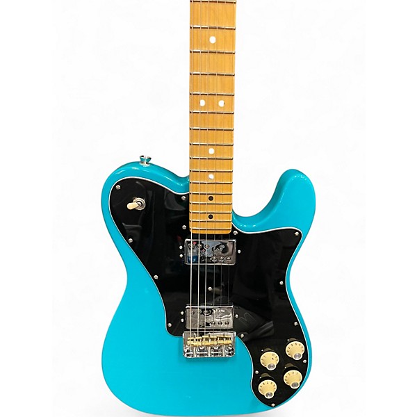 Used Fender AMERICAN PROFESIONAL II TELECASTER BLUE Solid Body Electric Guitar