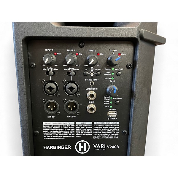 Used 2024 Harbinger V2408 Powered Speaker