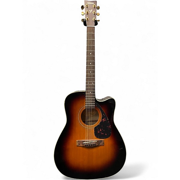 Used Yamaha FX335C Sunburst Acoustic Electric Guitar