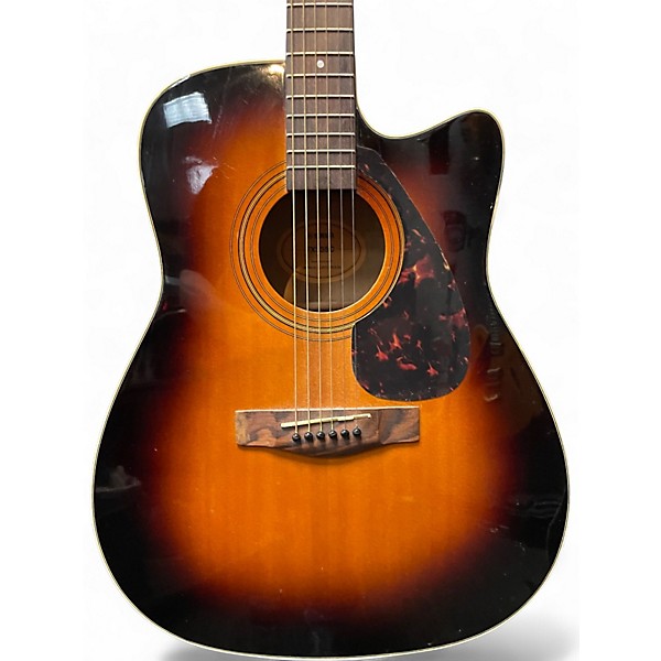 Used Yamaha FX335C Sunburst Acoustic Electric Guitar